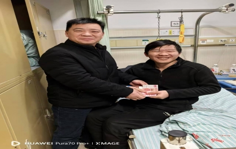 【員工關懷】嘉善向日葵视频色版工會看望慰（wèi）問生病住院員工